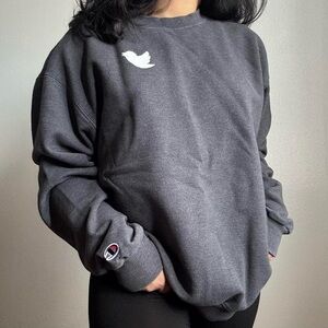 Champion Women's Gray Sweatshirt